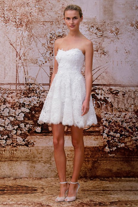 Свадебное платье Flirt от Monique Lhuillier (Fall Winter 2014)