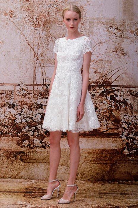 Свадебное платье Opal от Monique Lhuillier (Fall Winter 2014)