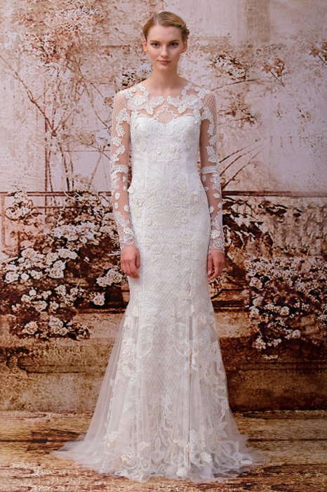 Свадебное платье Heirloom от Monique Lhuillier (Fall Winter 2014)