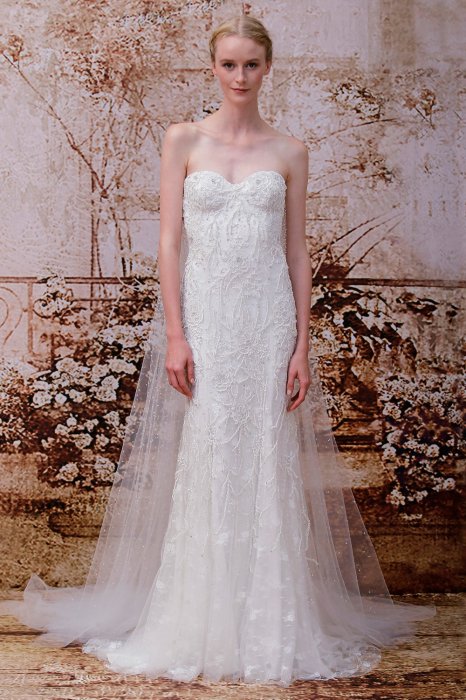 Свадебное платье Jasmine Gown от Monique Lhuillier (Fall Winter 2014)