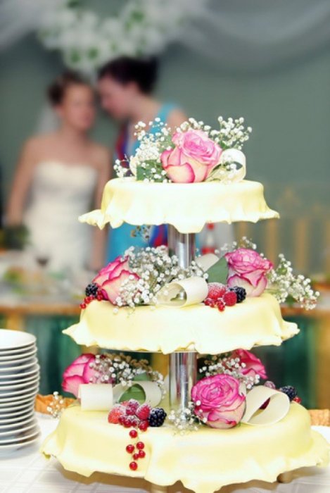 Торт с цветами2
