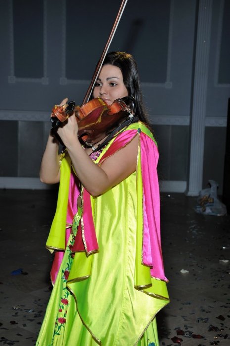 Скрипка женщина