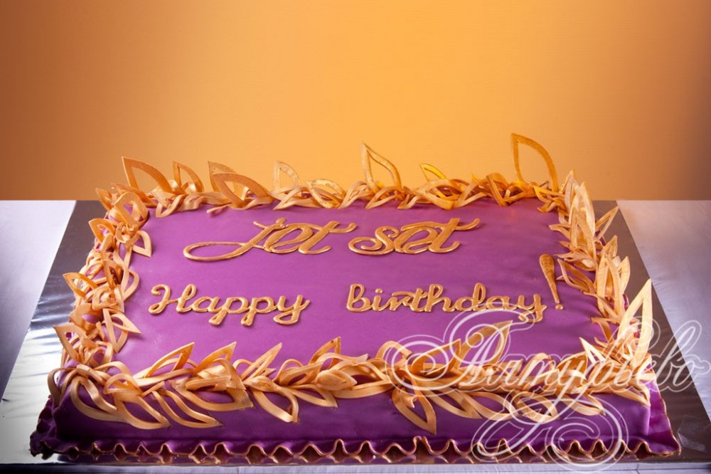 Торт фиолет