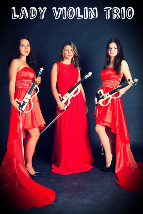 Струнное трио Lady Violin, электроскрипачки