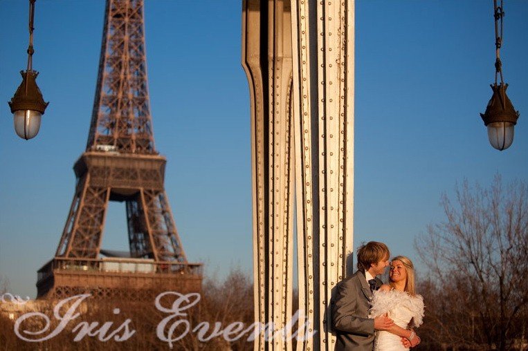 свадьба в Париже