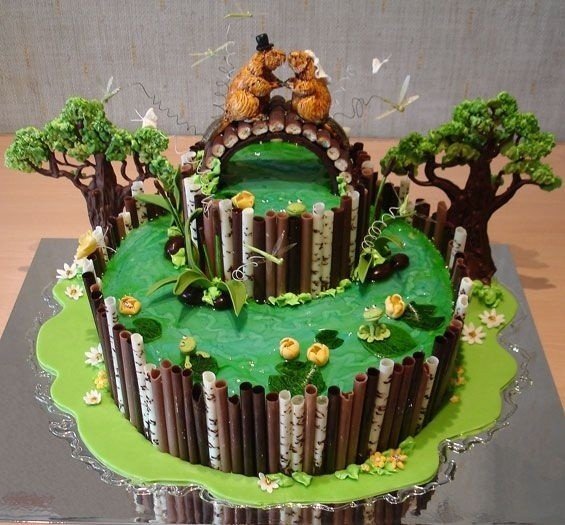 Торт лесной