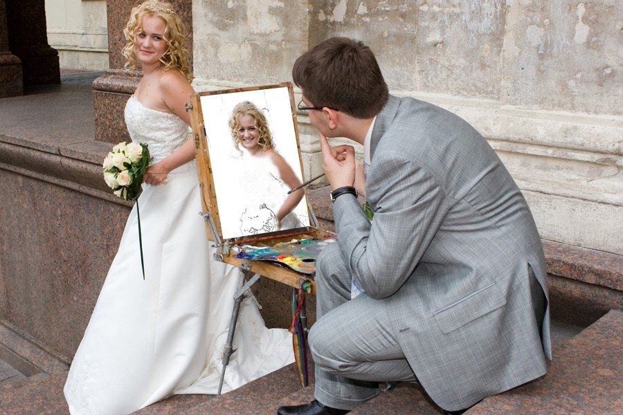 Рисунок невесты