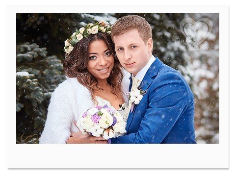 Свадьба Либерж Кпадону и Евгения Руднева