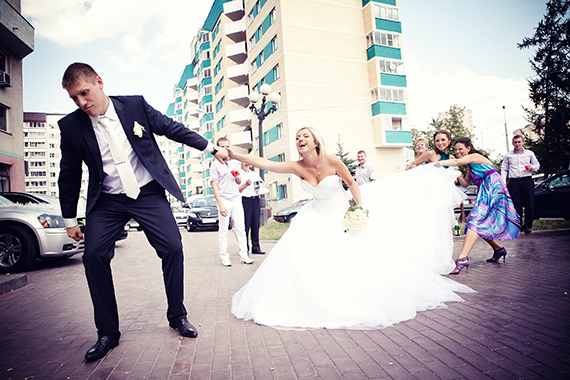Необычные свадебные фото, автор Свадебный фотограф Андрей Воробьев (24)