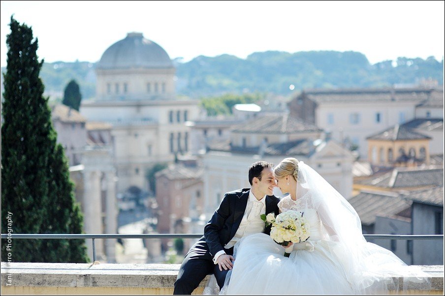 Свадьба в Риме. Италия