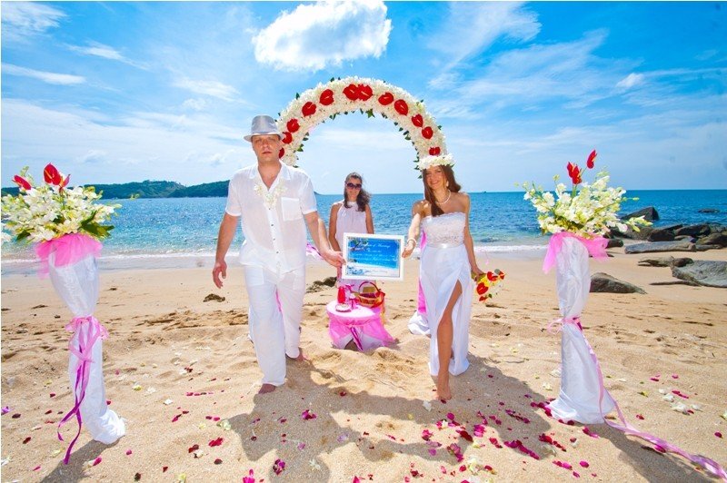 Свадьба на пхукете на пляже 8