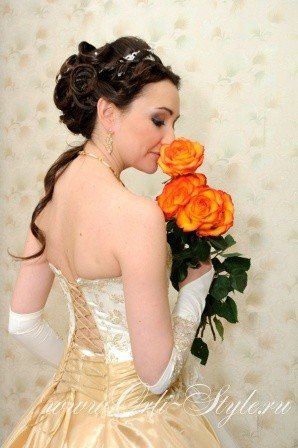 Невеста с розами